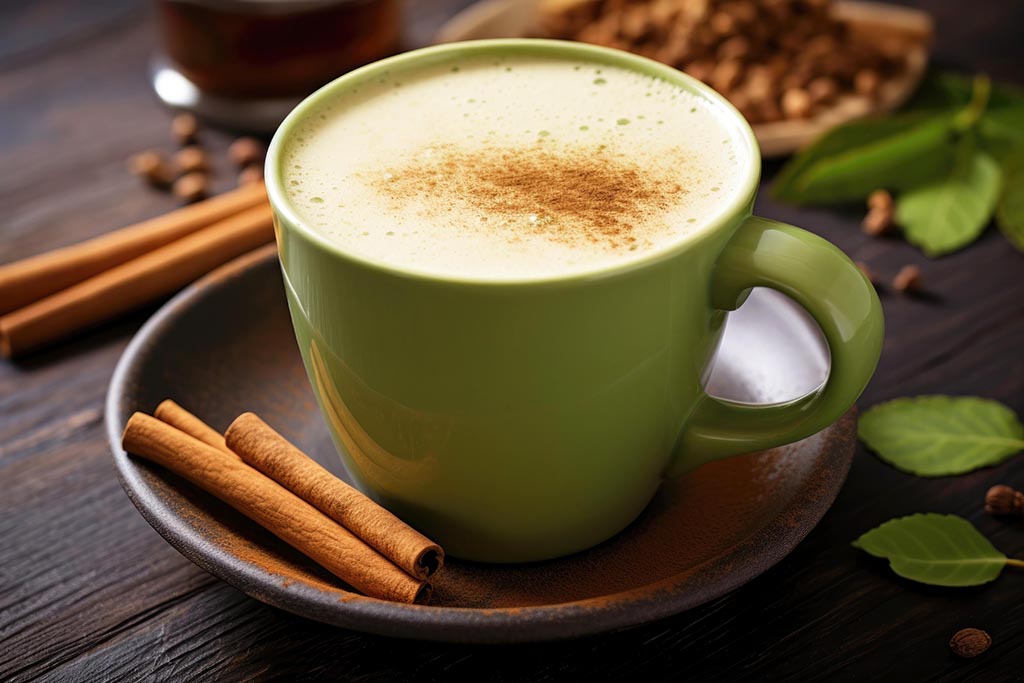 Pumpkin Spice Matcha Latte Recipe