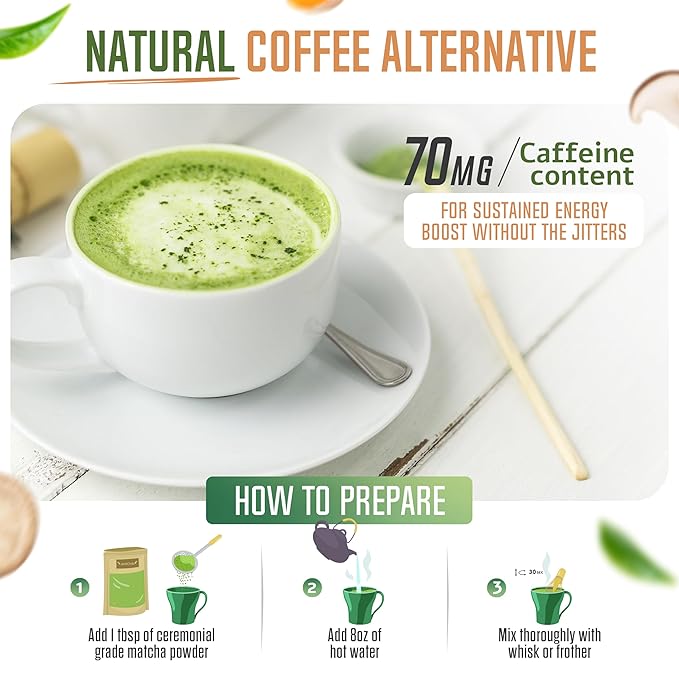 Matcha Mushroom Superfood Blend - 30 Servings