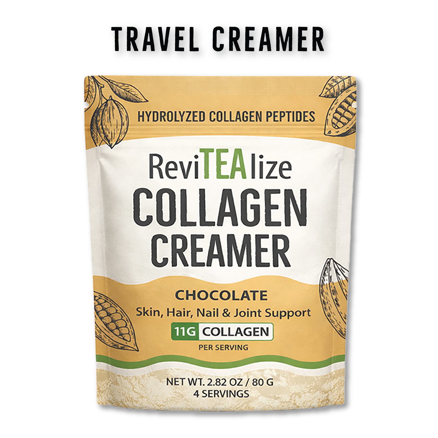 Collagen Creamer for Coffee - Travel Pack - Vanilla