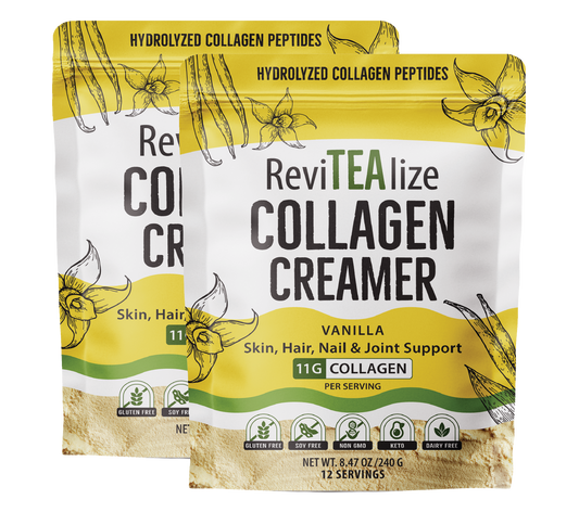 Collagen Creamer for Coffee or Tea - Vanilla - 2PACK