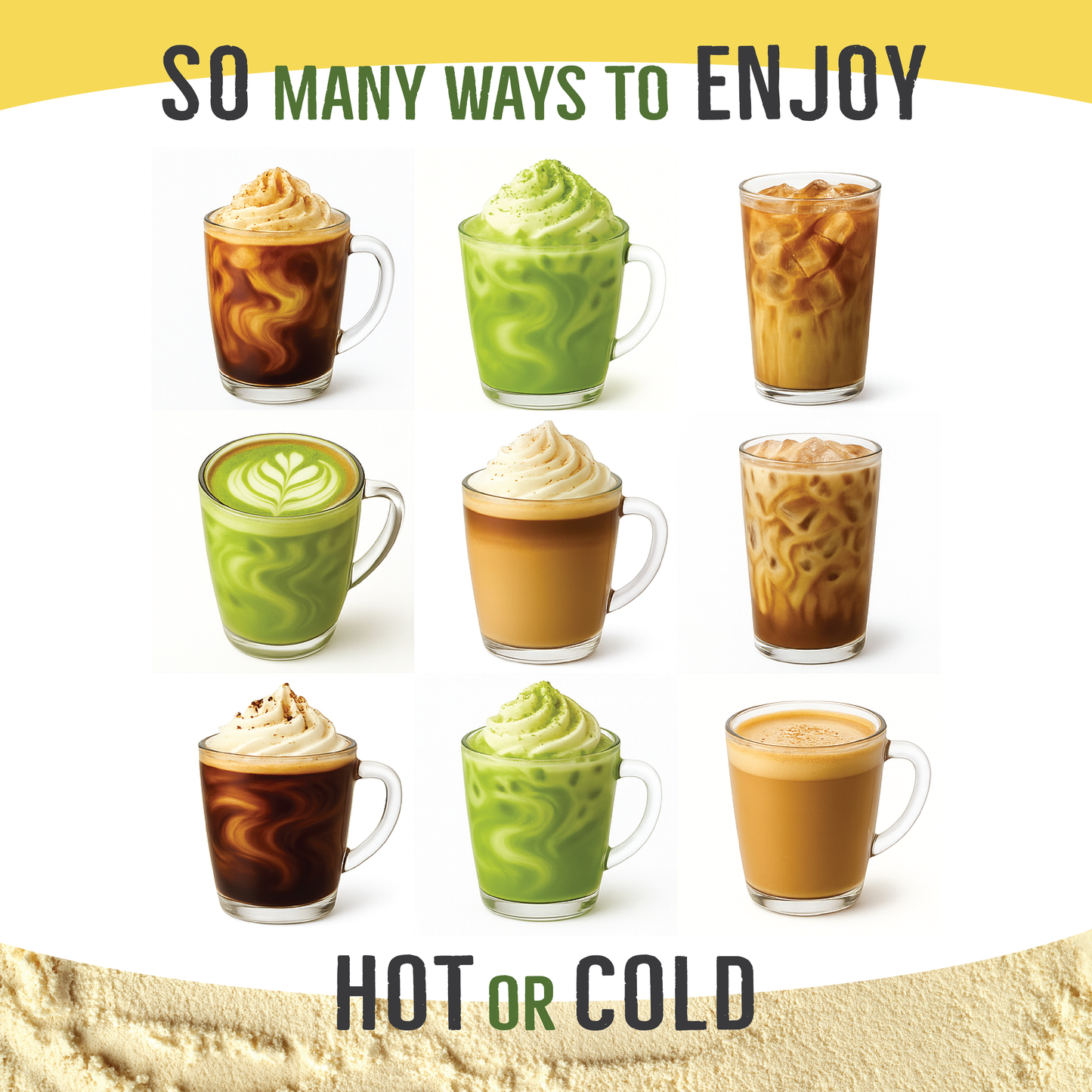 Collagen Creamer for Coffee - Grass Fed Collagen Peptides Powder with MCT Oil for Hair, Skin, Nails & Joint Support