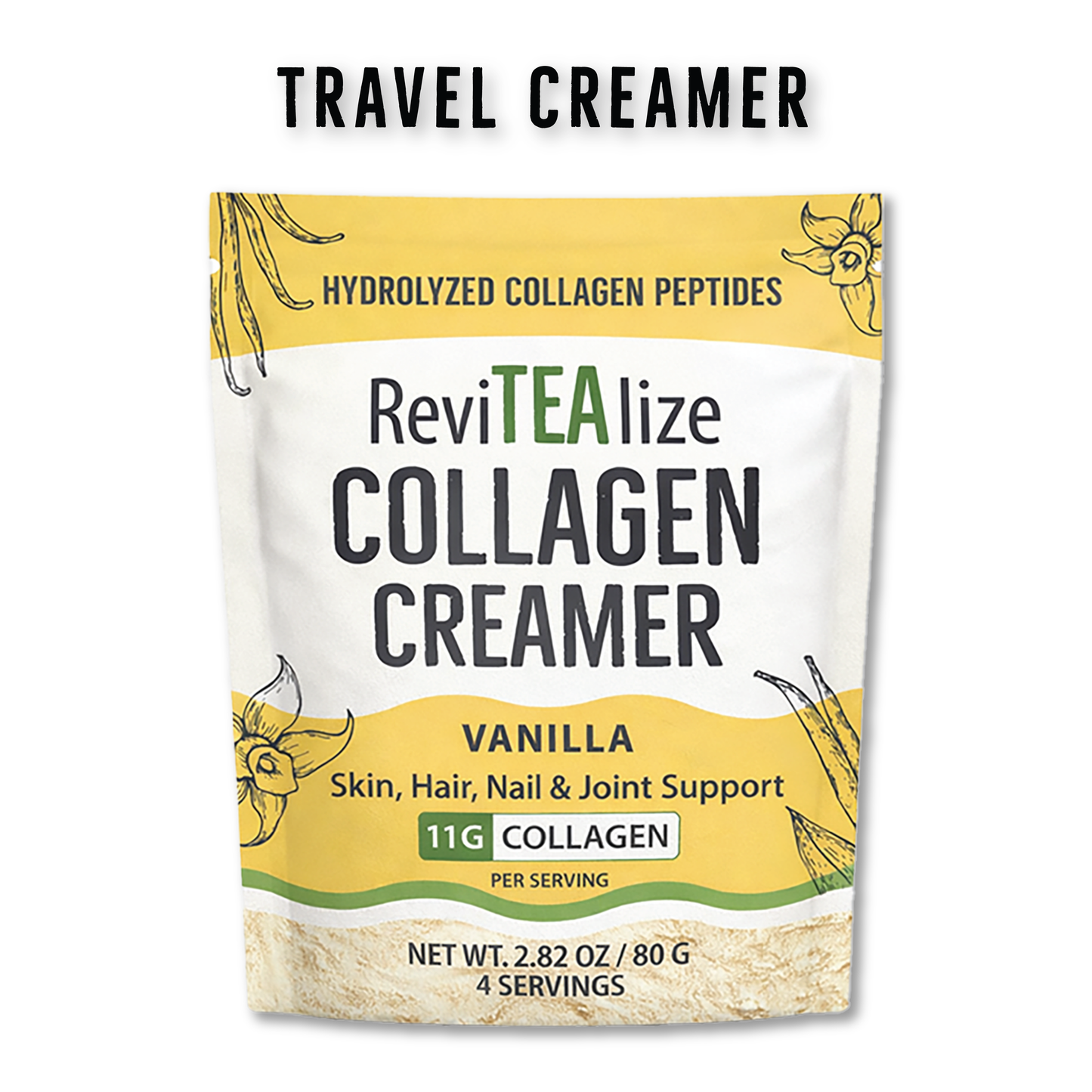 Collagen Creamer for Coffee - Travel Pack - Vanilla